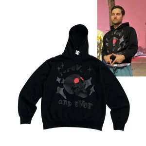 Spider-Man Tobey Maguire Skull Graphic Hoodie