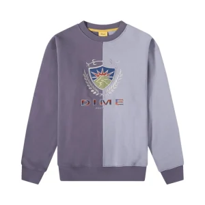 ROSÉ BLACKPINK x Dime Split Crest Graphic Crewneck Sweatshirt