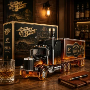 Smokey and the Bandit 49th Anniversary Whiskey Decanter Bottle