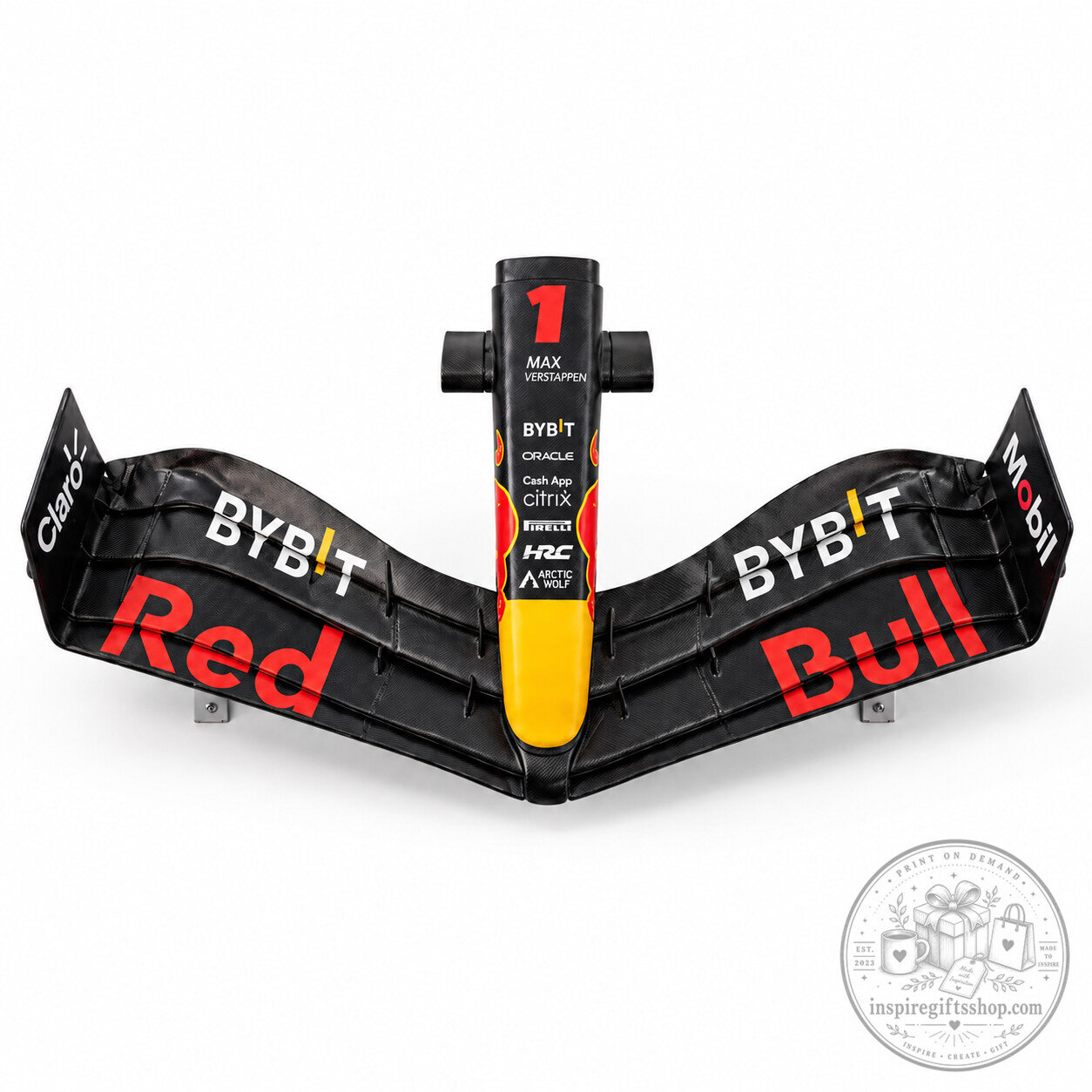 F1 Wall Mount – Formula 1 Racing Display Holder | Motorsport Helmet & Collectible Wall Decor