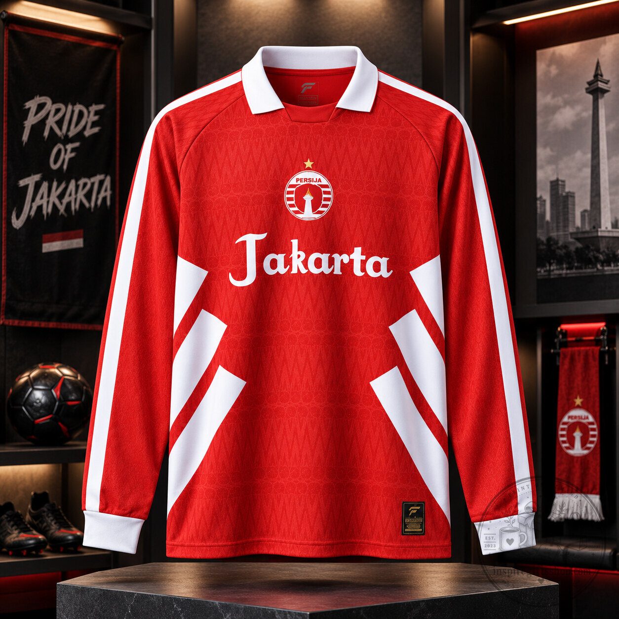 "Jakarta Alternative Football Jersey: Unique Indonesian Soccer Fan Shirt" 2 Jakarta Alternative Football Jersey – Indonesian Soccer Fan Shirt | Jakarta Inspired Custom Fanwear