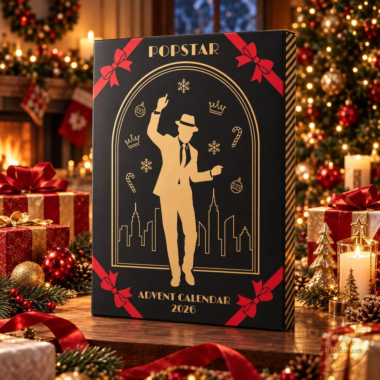 Michael Jackson Advent Calendar 2026 – King of Pop 24 Day Christmas Countdown Gift | Music Fan Collector