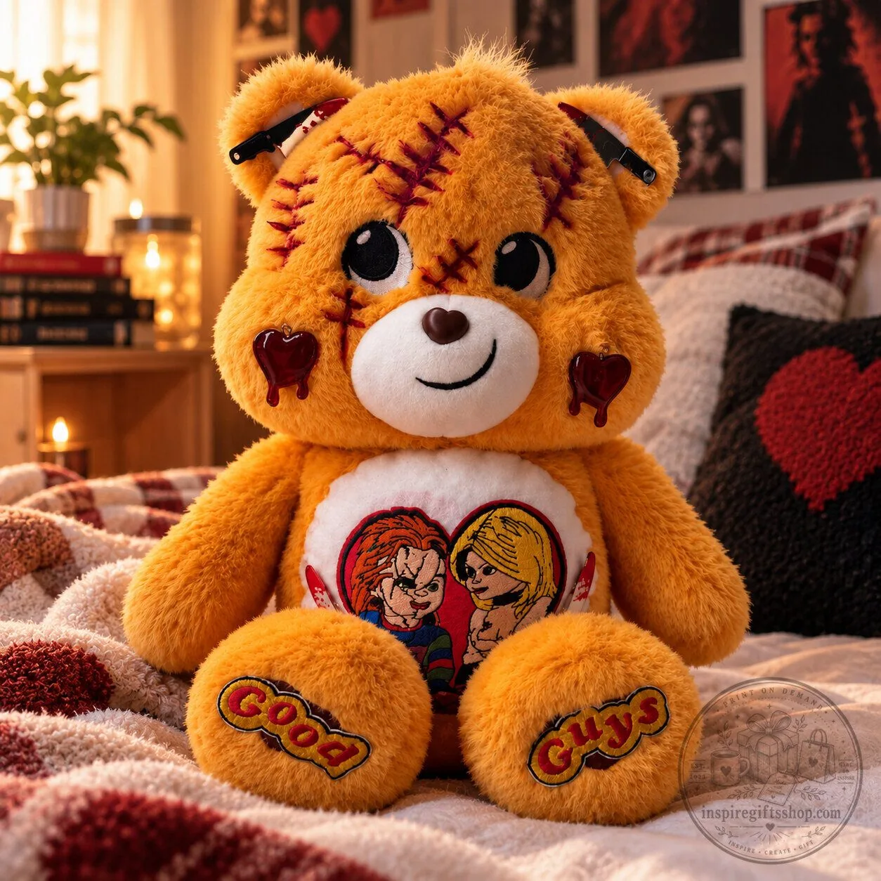 Chucky Good Guys Care Bear Inspired Plush 2026 – Horror Character Stuffed Toy | Halloween Collectible Gift 5 Chucky Good Guys Care Bear Inspired Plush 2026 – Horror Character Stuffed Toy | Halloween Collectible Gift