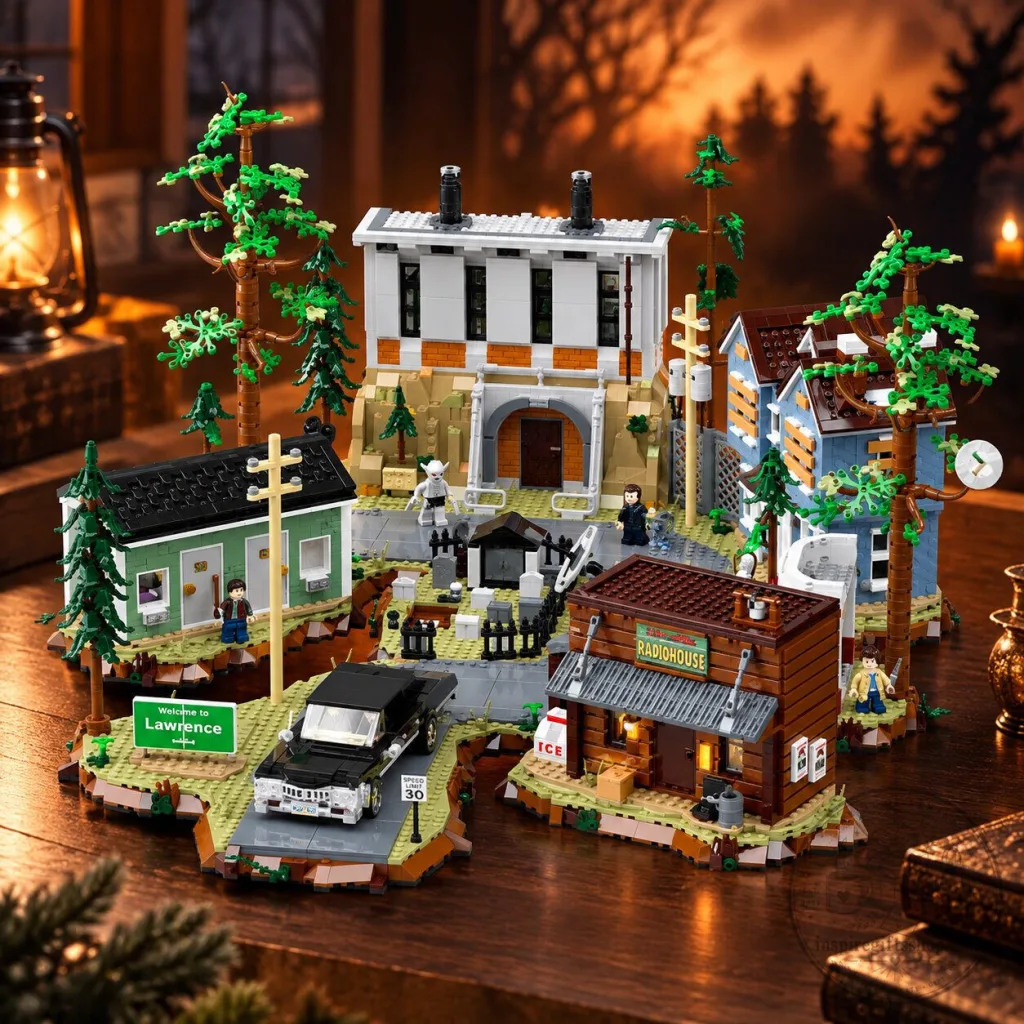 Supernatural LEGO Ideas Inspired Building Set 2026 – Winchester Brothers & Impala Brick Model TV Series Fan Collectible Supernatural LEGO Ideas Inspired Building Set 2026 – Winchester Brothers & Impala Brick Model | TV Series Fan Collectible
