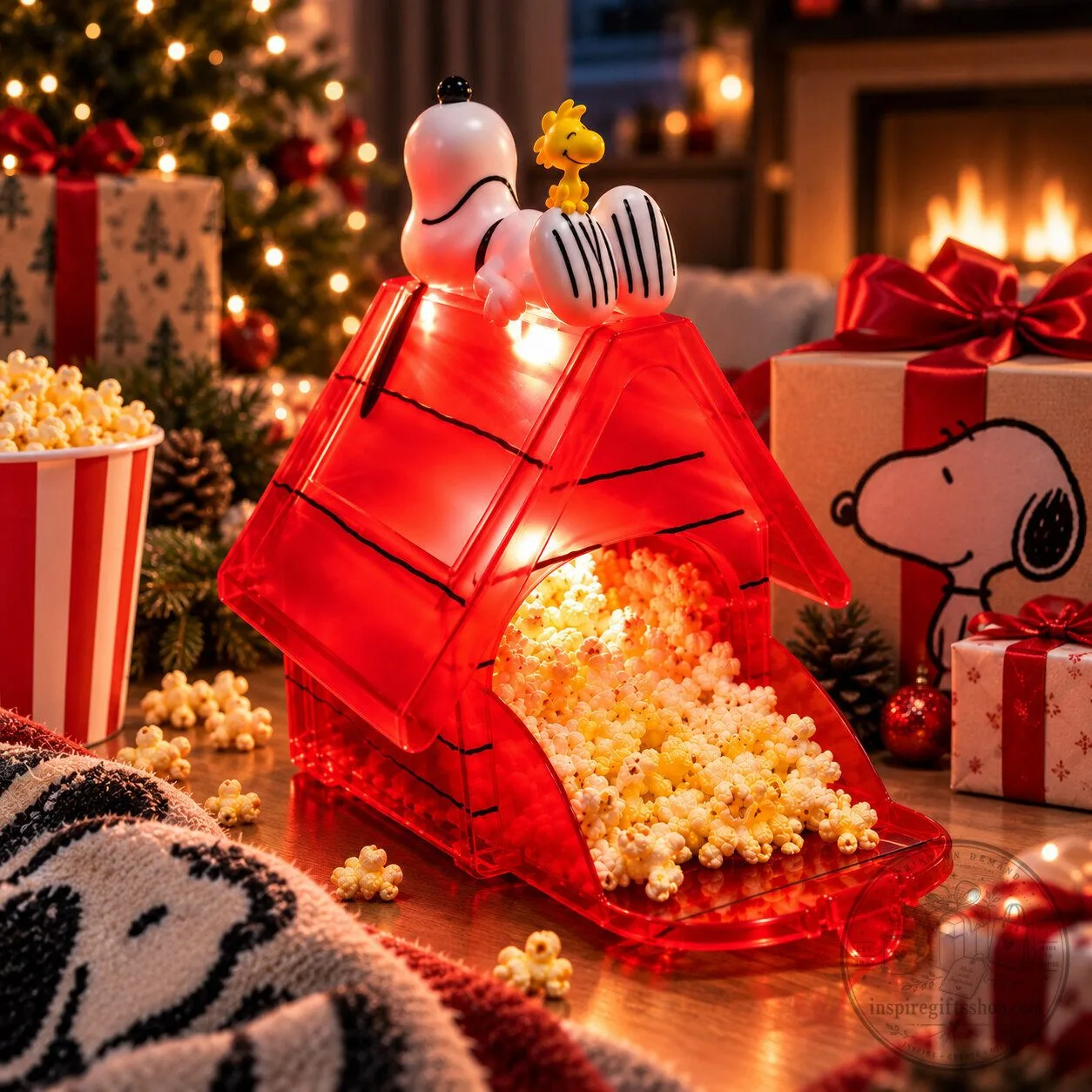 Peanuts Snoopy Red Doghouse LED Popcorn Bucket 2026 – Light Up Movie Snack Container | Snoopy Collector Gift 7 Peanuts Snoopy Red Doghouse LED Popcorn Bucket 2026 – Light Up Movie Snack Container | Snoopy Collector Gift