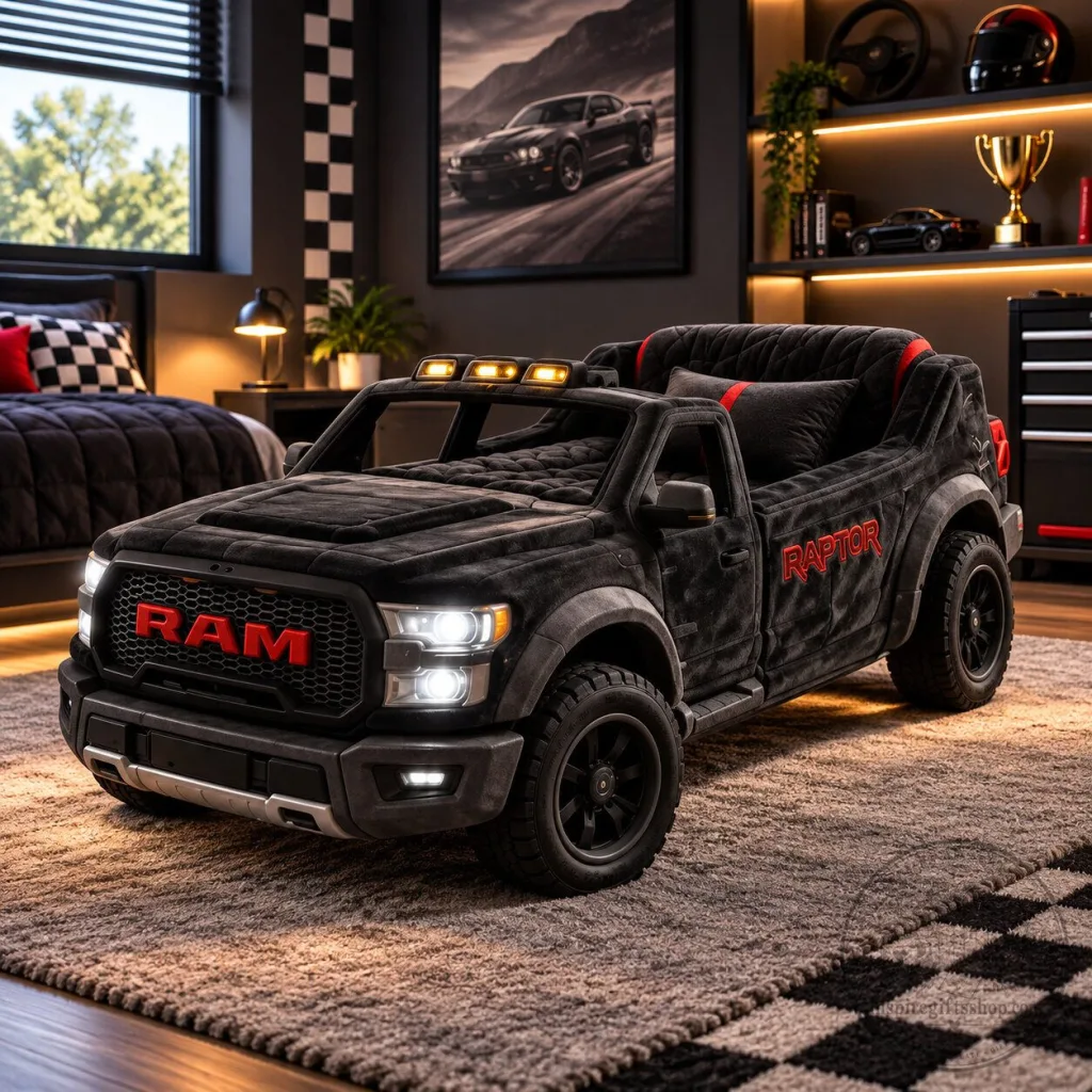 Luxury Car Bed for Kids – Sports Car Style Toddler Bed | Modern Kids Bedroom Furniture