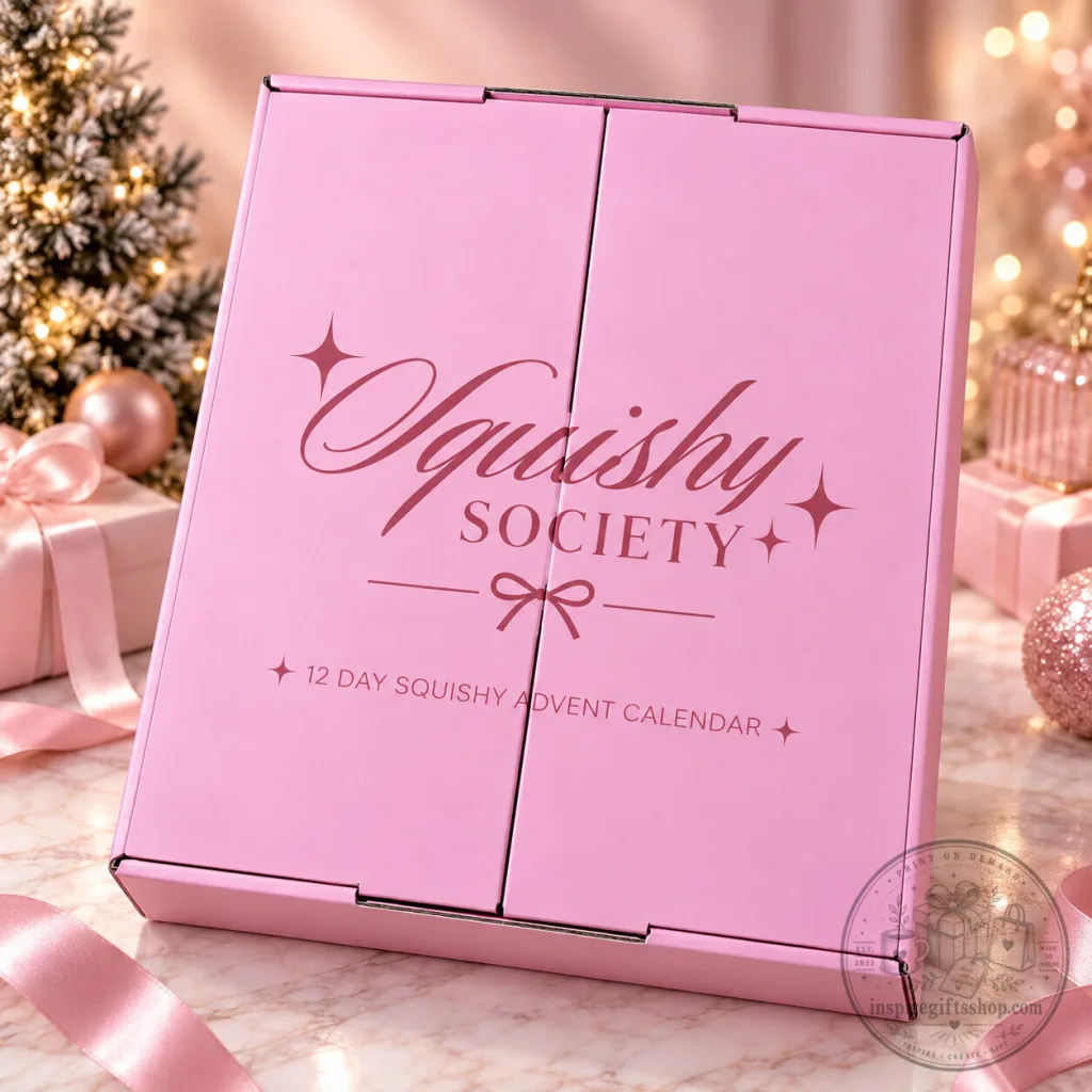 Squishy Society Advent Calendar 2026 – 12 Day Squishy Christmas Countdown | Sensory Toy Holiday Gift