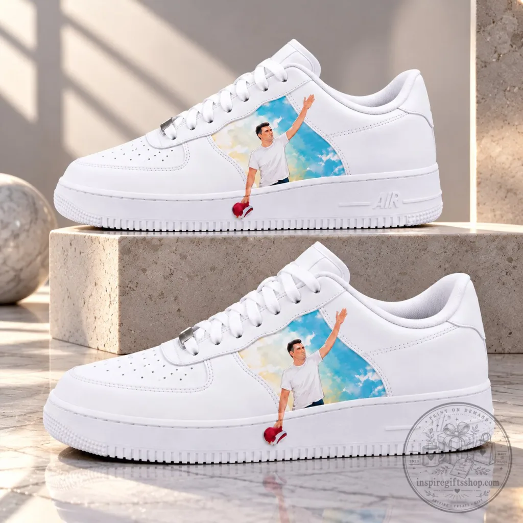 Charlie Kirk Custom Air Force 1 Shoes – Erika Kirk Tribute Sneakers | Memorial Fan Footwear