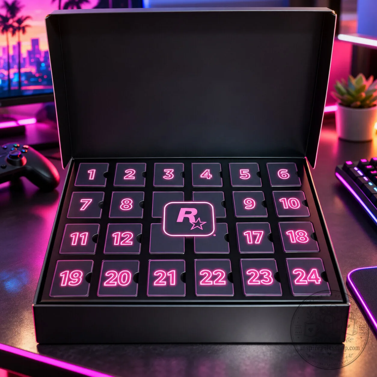 GTA VI Vice City Inspired LEGO Advent Calendar 2026 – 24 Day Christmas Countdown | Brick Building Gamer Gift 5 GTA VI Vice City Inspired LEGO Advent Calendar 2026 – 24 Day Christmas Countdown | Brick Building Gamer Gift