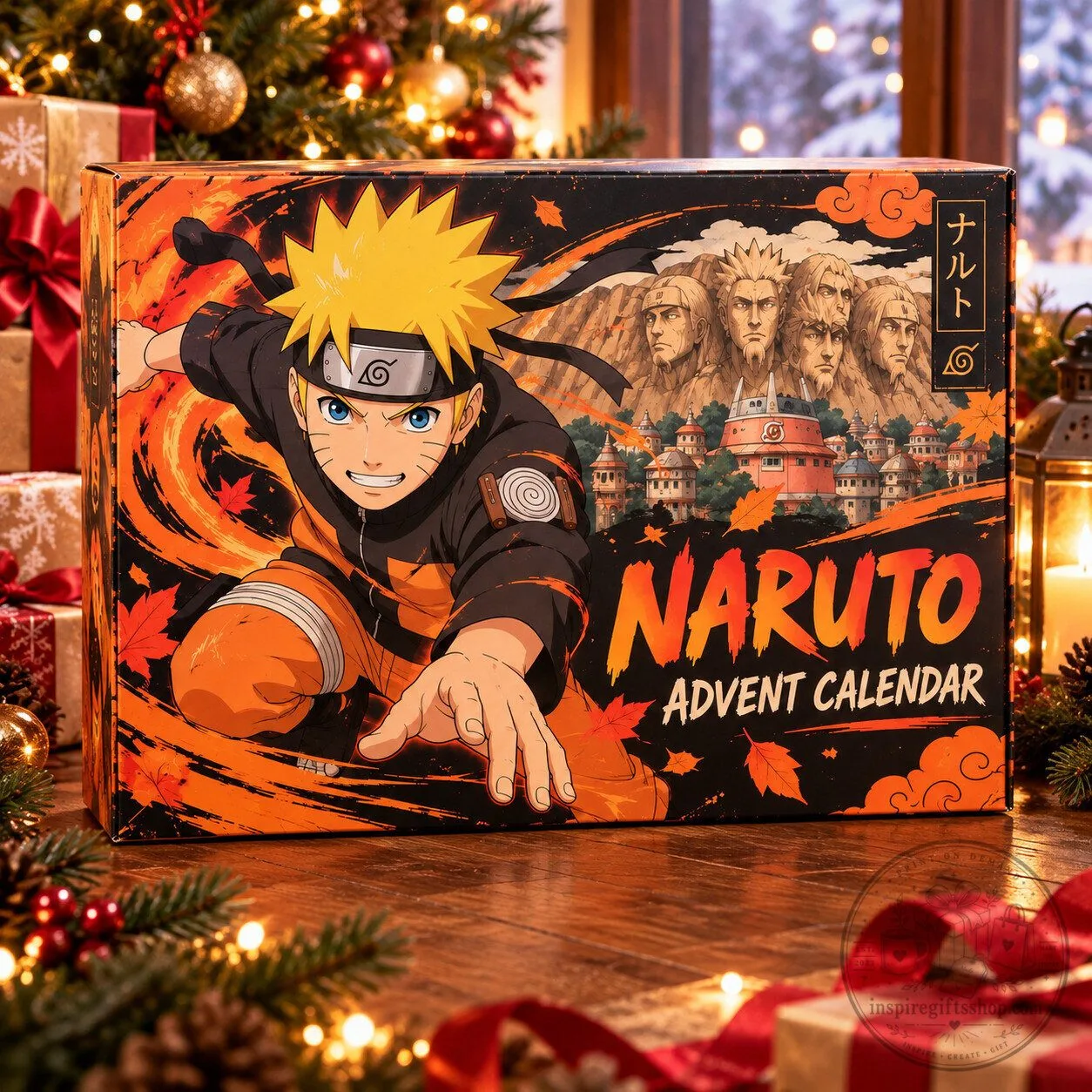 Naruto Advent Calendar 2026 – 24 Day Christmas Countdown | Anime Ninja Collectible Gift